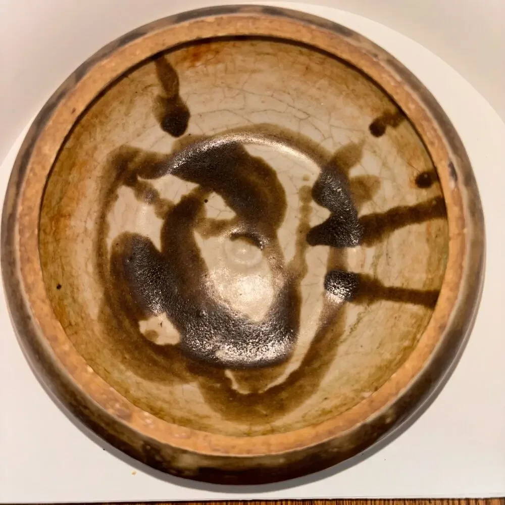 Art Studio Pottery Covered Dish Oven Bakeware Asian Inspired